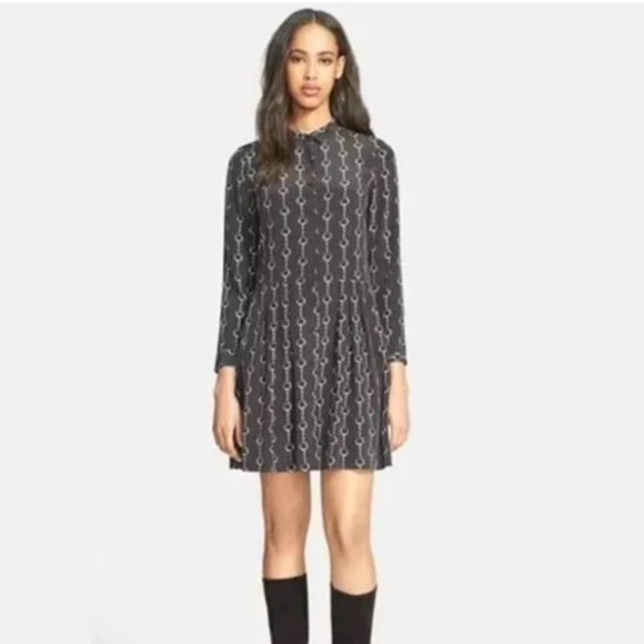 The Kooples Silk Mini Dress - Picture 3 of 9